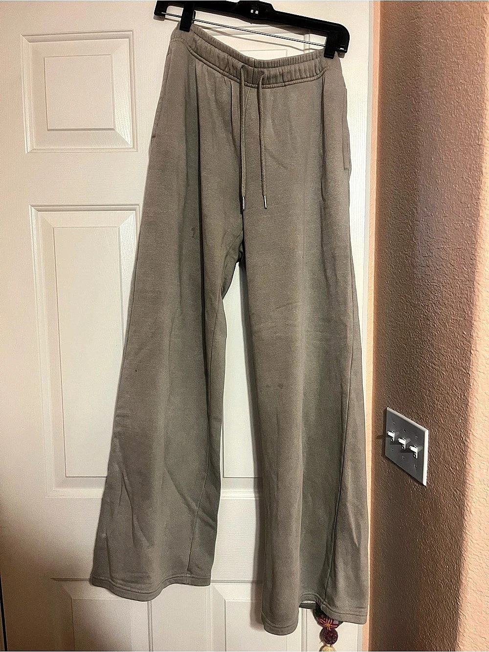 Gray Wide Leg Pants